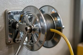 Retractable Air Compressor Hose Reel