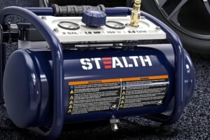 STEALTH Air Compressor 3 Gallon, Quiet Air Compressor