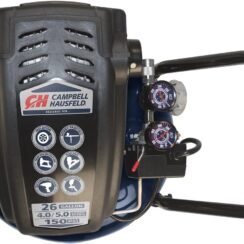 Campbell Hausfeld 26 Gallon Vertical Air Compressor, Oil Free, 150 Max PSI