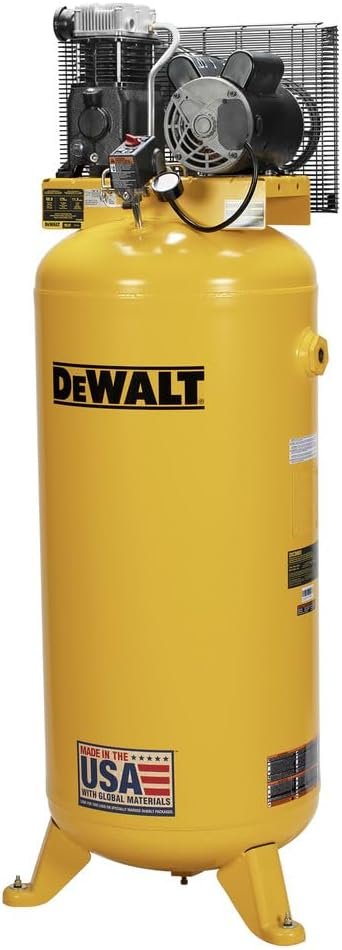 Dewalt DXCM602 3.7 HP Single-Stage Gallon Oil-Lube Stationary Vertical Air Compressor
