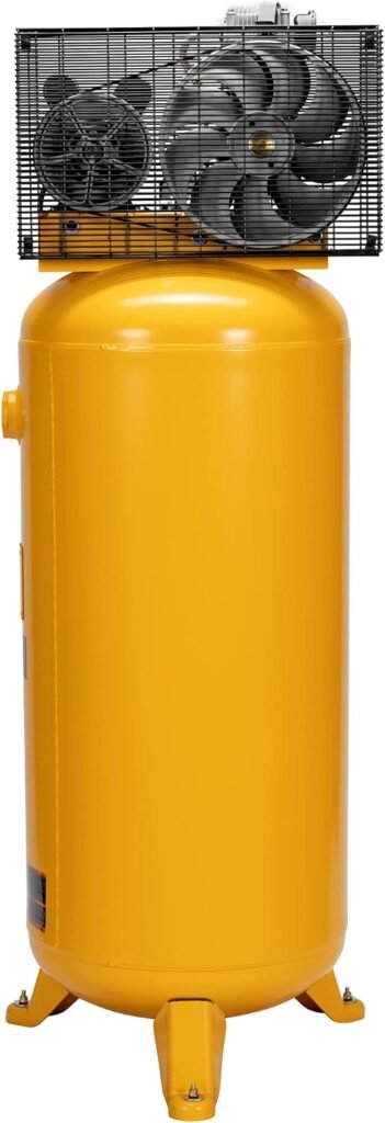 DEWALT Gallon Vertical Air Compressor, 3.7 HP, Max PSI, Heavy Duty Stationary Air Compressor – Ideal for various uses, Reliable Air Compressors for Workshop and Garage Applications. DEWALT Gallon Vertical Air Compressor, 3.7 HP, Max PSI, Heavy Duty Stationary Air Compressor – Ideal for various uses, Reliable Air Compressors for Workshop and Garage Applications.