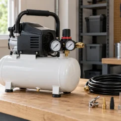 Pulsar Portable Air Compressor — 2 Gallon Horizontal Tank, 100 PSI, 1/3 HP Pulsar Portable Air Compressor — 2 Gallon Horizontal Tank, 100 PSI, 1/3 HP